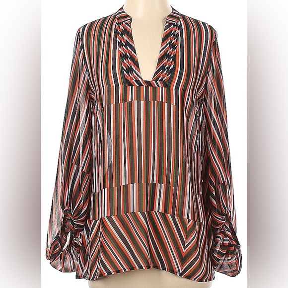 Cabi Ultimate Striped Blouse style 5519 - Picture 1 of 6